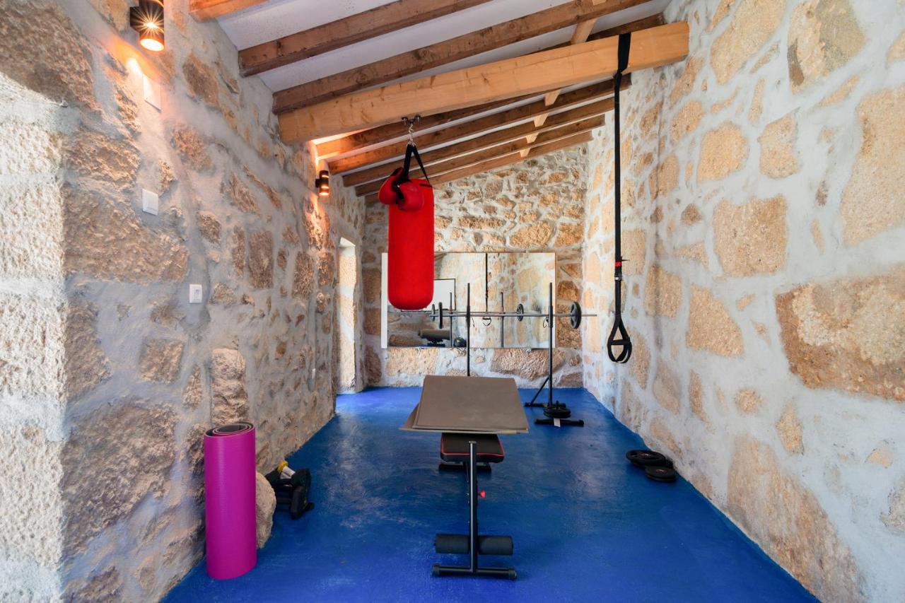 Casa De Lagarinhos Jacuzzi Spa Jogos Gym - Serra Da Estrela - Seia - Gouveia Говея Экстерьер фото